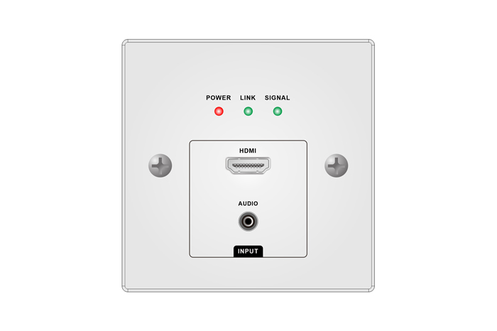 HDBT HDMI +Audio墙插网传